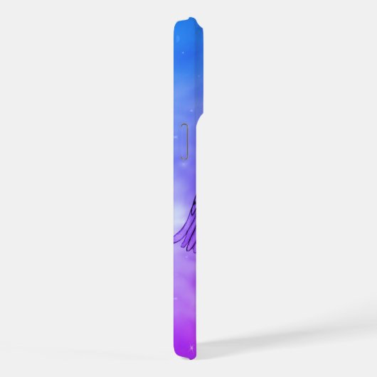 Angel Eros in Liefde, ik hou van je iPhone Hoesje (Rechterkant)