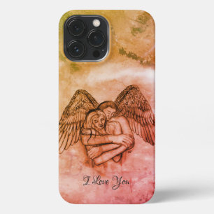 Angel Eros in Liefde, ik hou van je iPhone 13 Pro Max Hoesje