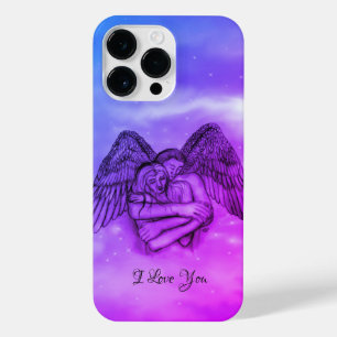 Angel Eros in Liefde, ik hou van je iPhone 14 Pro Max Hoesje