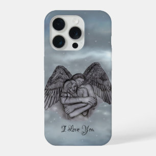 Angel Eros in Liefde, ik hou van je iPhone 15 Pro Case