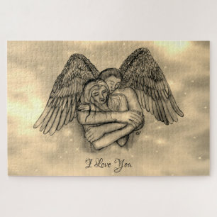 Angel Eros in Liefde, ik hou van je Legpuzzel