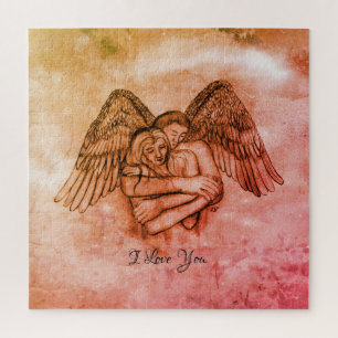 Angel Eros in Liefde, ik hou van je Legpuzzel
