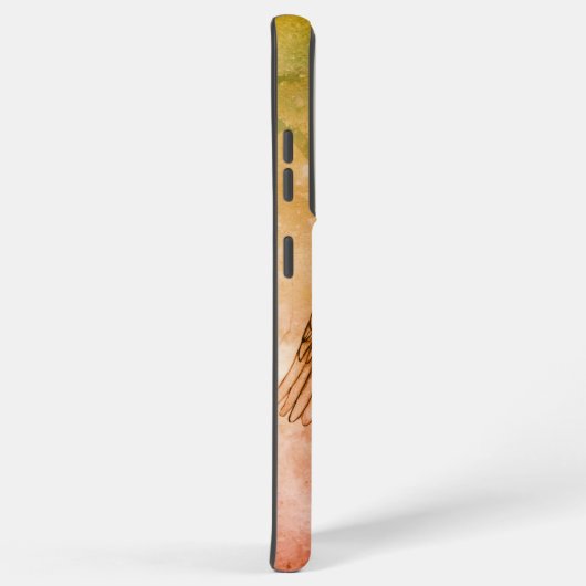 Angel Eros in Liefde, ik hou van je Samsung Galaxy Hoesje (Rechterkant)