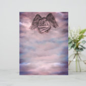 Angel Eros in Love Briefhoofd (Staand voorkant)