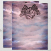 Angel Eros in Love Briefhoofd (Voorkant / Achterkant)