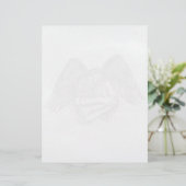 Angel Eros in Love Briefhoofd (Staand voorkant)