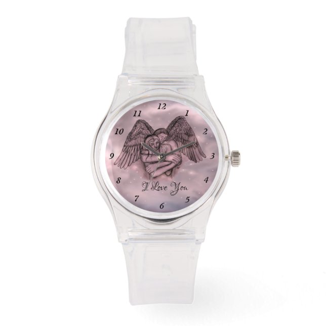 Angel Eros in Love Horloge (Voorkant)