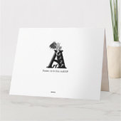 Angel Eros in Love, ik hou van je, Valentijn Day Kaart (Achterkant)