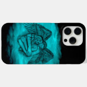 Angel Eros in Love in Black and green design Case-Mate iPhone Case (Achterkant (horizontaal))
