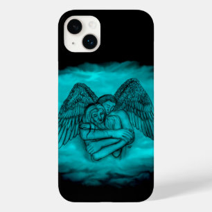 Angel Eros in Love in Black and green design Case-Mate iPhone 14 Plus Hoesje