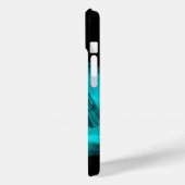 Angel Eros in Love in Black and green design Case-Mate iPhone Case (Achterkant / Links)