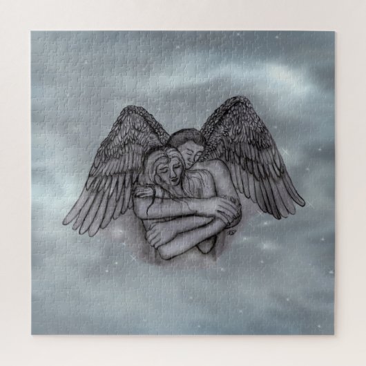 Angel Eros in Love Legpuzzel (Verticaal)