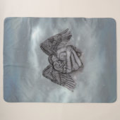 Angel Eros in Love Sherpa Deken (Voorkant (horizontaal))