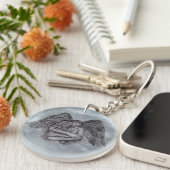 Angel Eros in Love Sleutelhanger (Voorkant Rechts)