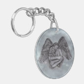 Angel Eros in Love Sleutelhanger (Voorkant Links)