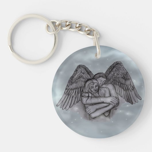 Angel Eros in Love Sleutelhanger (Voorkant)