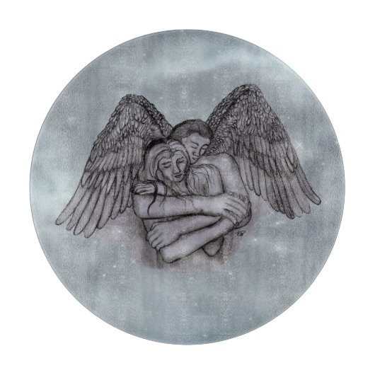 Angel Eros in Love Snijplank (Voorkant)