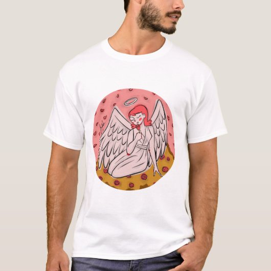 Angel Esther Mannen T-Shirt (Voorkant)