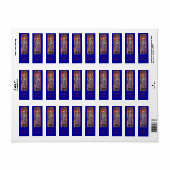 Angel - Etiketten voor kerstretour (Full Sheet)