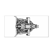 Angel Ex-libris Rubberstempel (Afrduk)