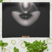 Angel Eyes Fractal Art Kitchen Towel Theedoek (Gevouwen)