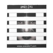 Angel Eyes Fractal Art Notitieblok (Voorkant)
