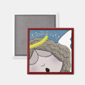 Angel Face Hallelujah Magneet (Voorkant / Achterkant)