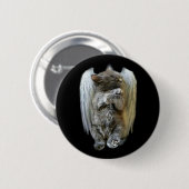 Angel Face Ronde Button 5,7 Cm (Voorkant /achterkant)
