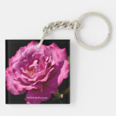 Angel Face Roos Up-Close Sleutelhanger (Achterkant)