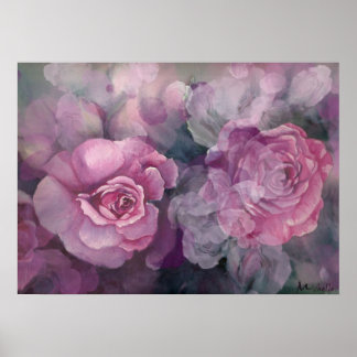 Angel Face Rozen Collage Poster