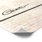 Angel Face stripverhaal "De hond houdt niet van ka Poster (Hoek)