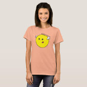 Angel Face Women's Burnout T-shirt (Voorkant volledig)