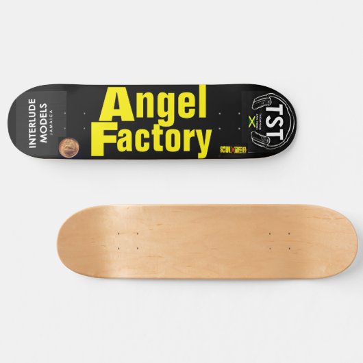 ANGEL FACTORY 8 1/4" Skateboard Deck (Horizontaal)