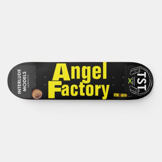 ANGEL FACTORY 8 1/4" Skateboard Deck (Horizontaal)