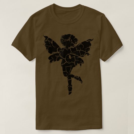 Angel Fairy Trendy Distress T-shirt (Design voorkant)