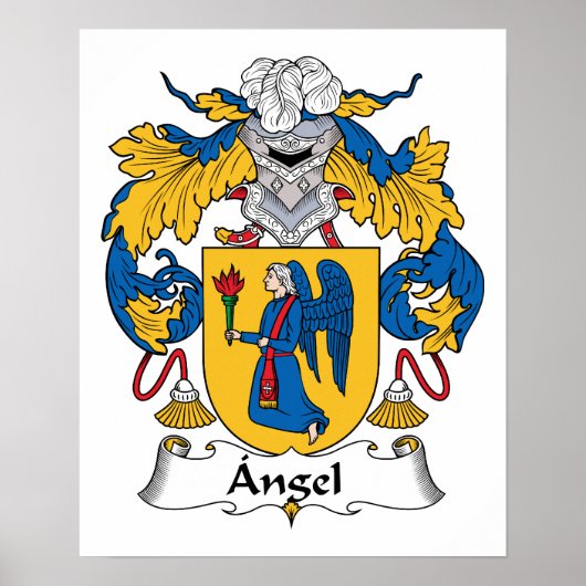 Angel Family Crest Poster (Voorkant)