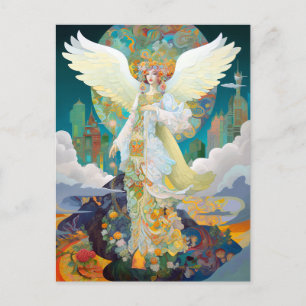 Angel Fantasy Art Briefkaart