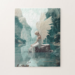 Angel Fantasy Art Legpuzzel