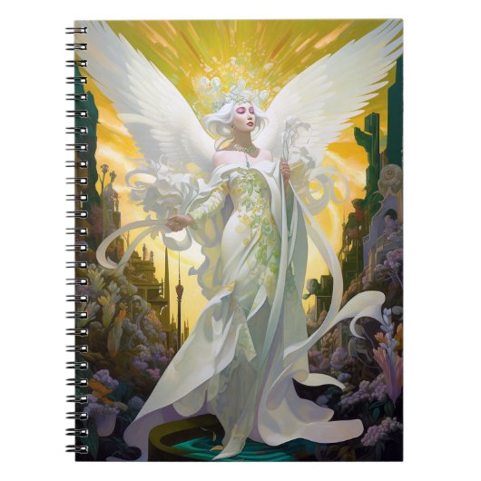 Angel Fantasy Art Notitieboek (Voorkant)
