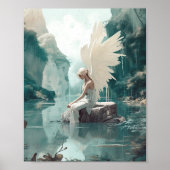 Angel Fantasy Art Poster (Voorkant)