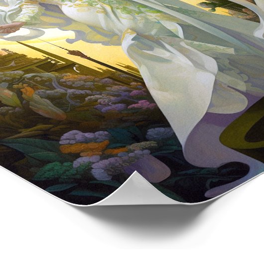 Angel Fantasy Art Poster (Hoek)