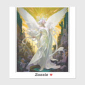 Angel Fantasy Art Sticker (Vel)