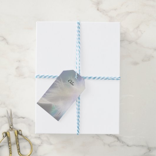 Angel Feather Cadeaulabel (Met Touw)