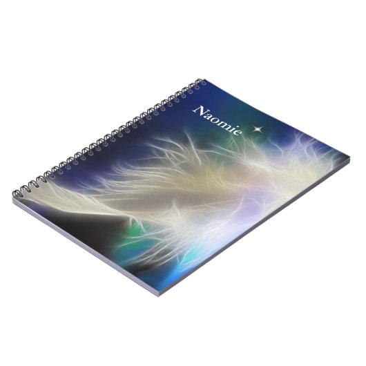 Angel Feather en Star Notitieboek (Linkerzijde)