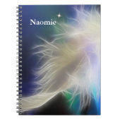 Angel Feather en Star Notitieboek (Voorkant)
