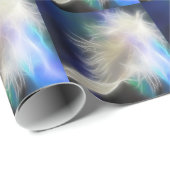 Angel Feather en sterren Cadeaupapier (Rol Hoek)