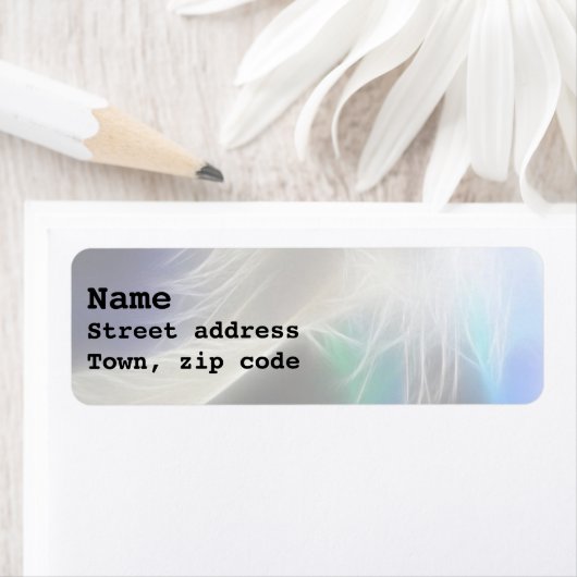 Angel Feather Etiket (Insitu)