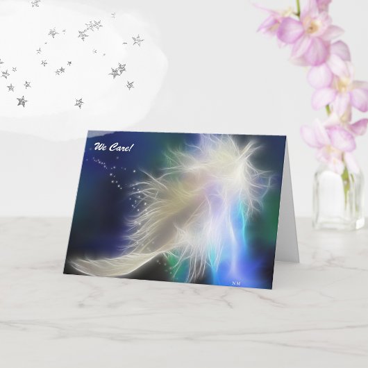 Angel Feather Hartelijk dank Bedankkaart