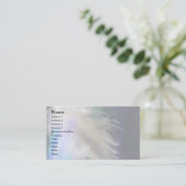 Angel Feather Visitekaartje (Staand voorkant)