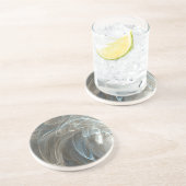 Angel Feathers Zandsteen Onderzetter (Zijkant)